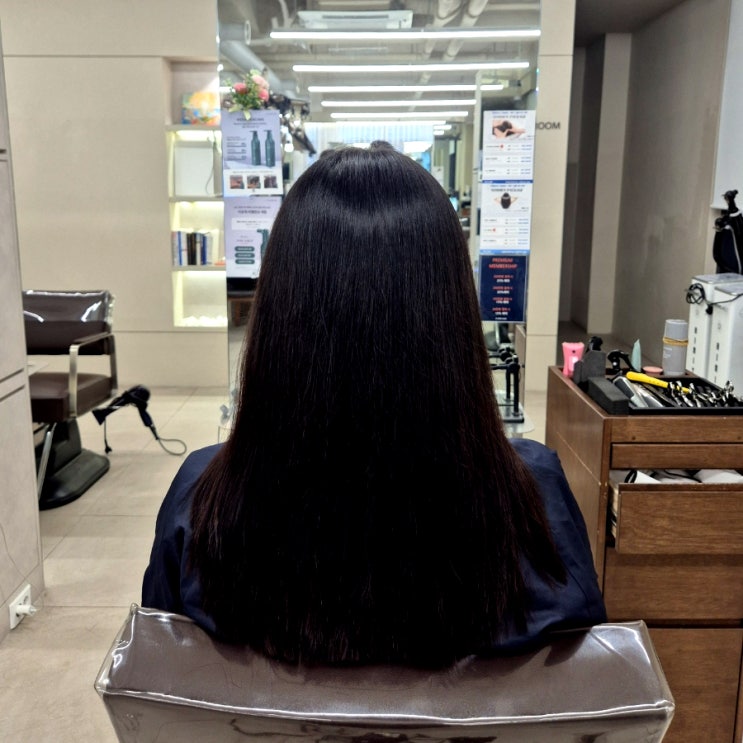  강남구청역 미용실 비오른헤어 청담점 한나수석실장 모발클리닉 후기