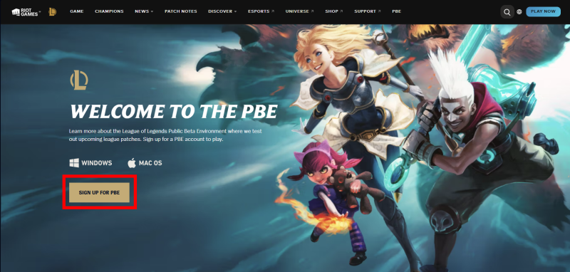 롤 PBE 서버 계정 만드는 법 | 테스트 서버 완벽 가이드 (2025 최신) : 네이버 블로그