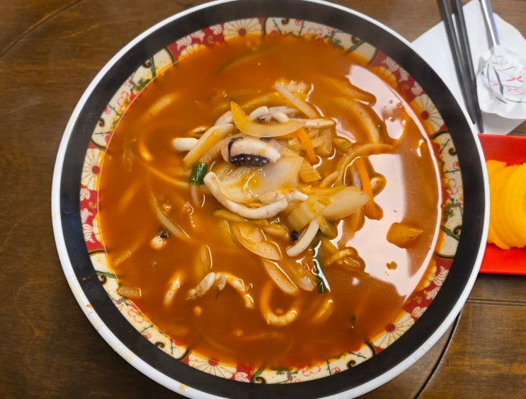  부산 24시간 영업하는 얼큰한 짬뽕 온천장 중식 맛집 경보관
