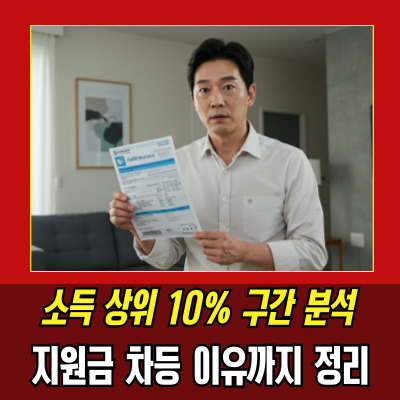  고소득자기준 공개, 건보료 얼마면 상위 10%일까?