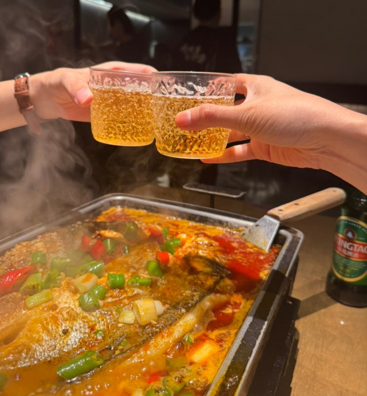 칭다오 완샹청 맛집 현지인도 좋아하는 해산물 요리 루위(웨이팅꿀팁)