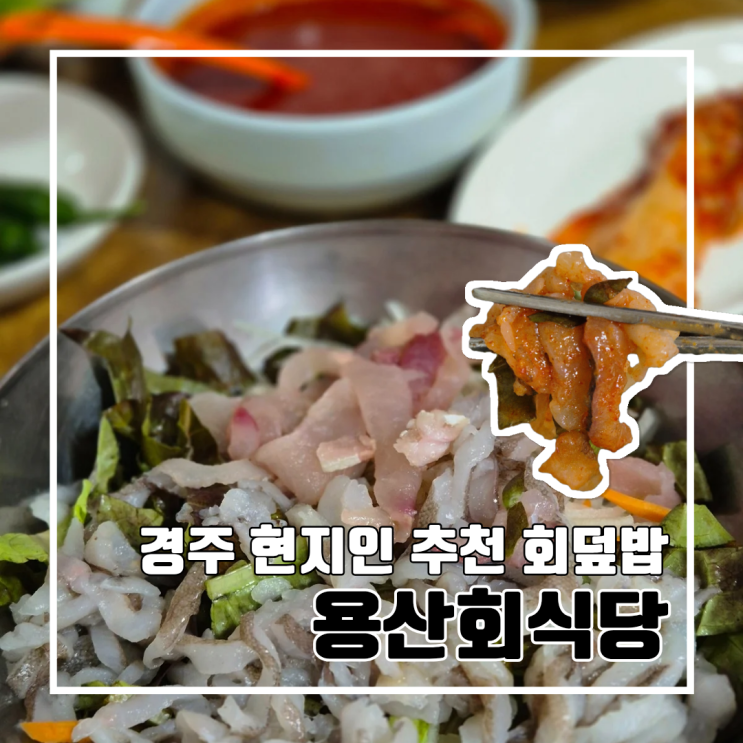  경주 현지인도 줄 서서 먹는 용산회식당 l 회덮밥 웨이팅 주차 포장 홍합탕 내돈내산
