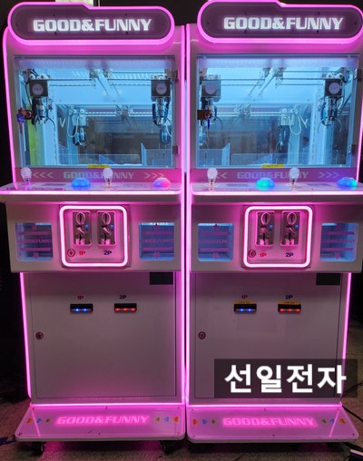  오락실 미니 인형 뽑기 경품 게임기 굿앤퍼니 Good&Funny