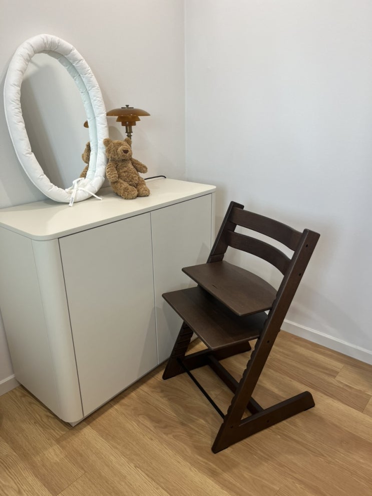  스토케(STOKKE) 트립트랩 하이체어 오크웜브라운, 뉴본세트, 베이비세트, 트레이