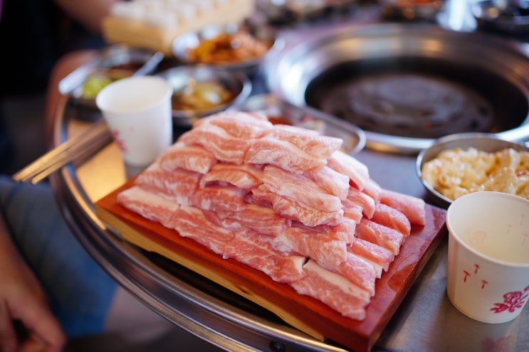  [강릉 사천 맛집] 박달 박가네숯불껍데기 - 항정살, 껍데기
