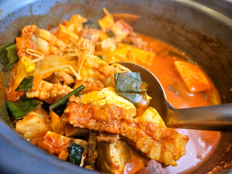  구미 인동 한식 맛집 김치찜은 못참지