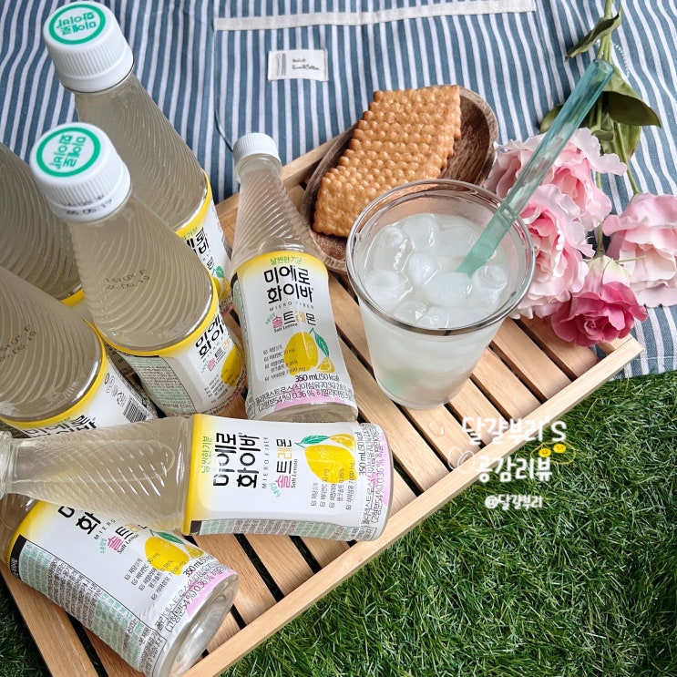 편의점 음료추천 신제품 미에로화이바 솔트레몬 저당 식이섬유 건강음료