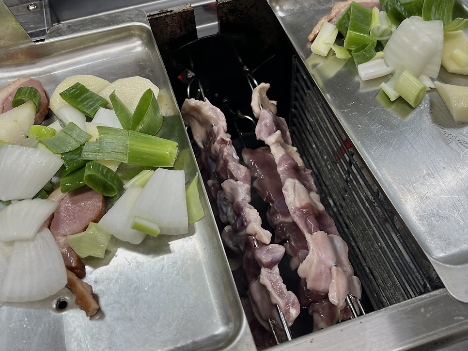 찐오리숯불회전구이 사진 6