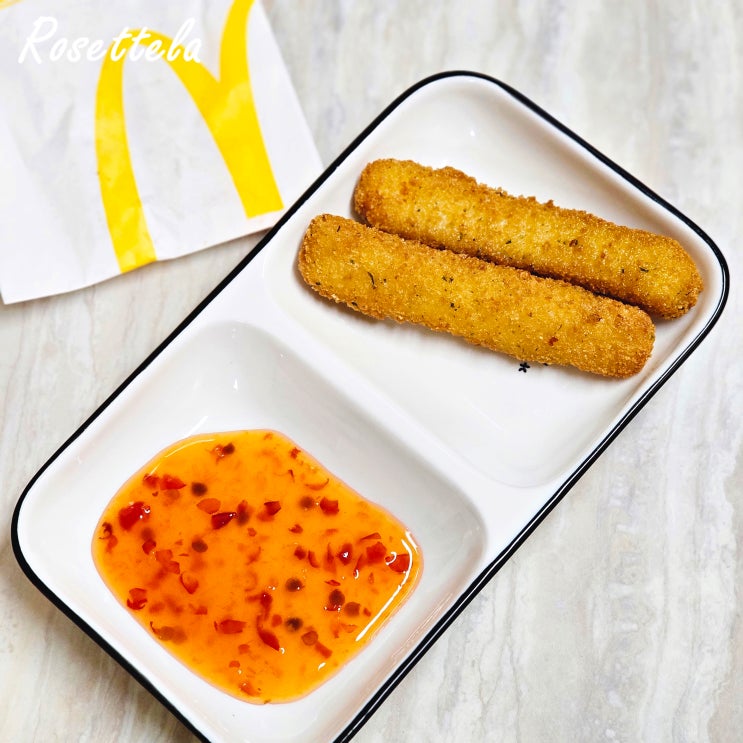  맥도날드 치즈스틱 가격 칼로리 사이드 변경 안됨 스위트칠리 꿀조합