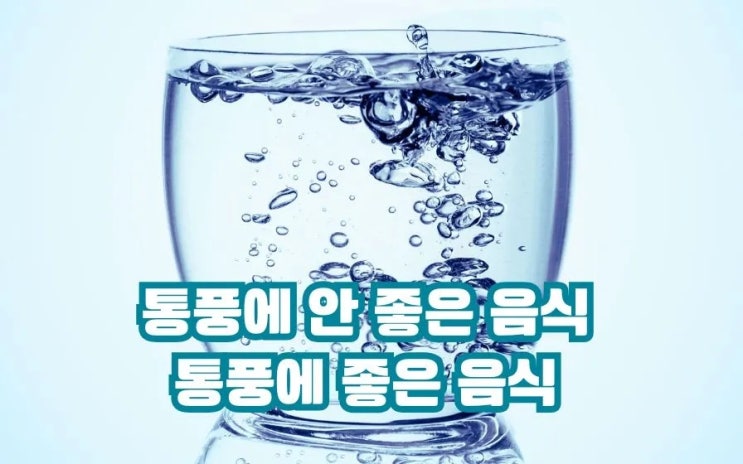  통풍 약 먹어도 음식조절 왜? 안좋은VS좋은음식