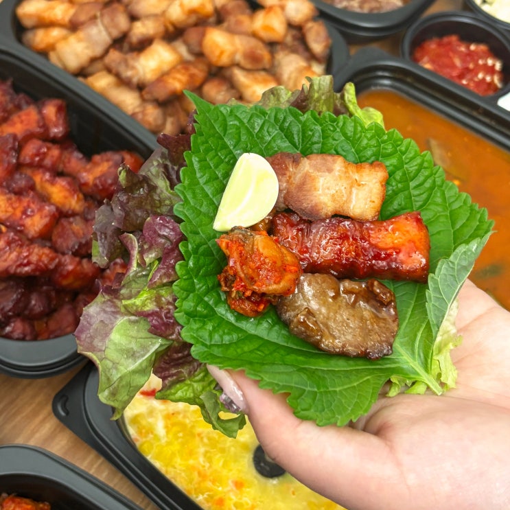  배달이 더 맛있다! 평택 삼겹살 맛집 고기극찬 솔직 리뷰
