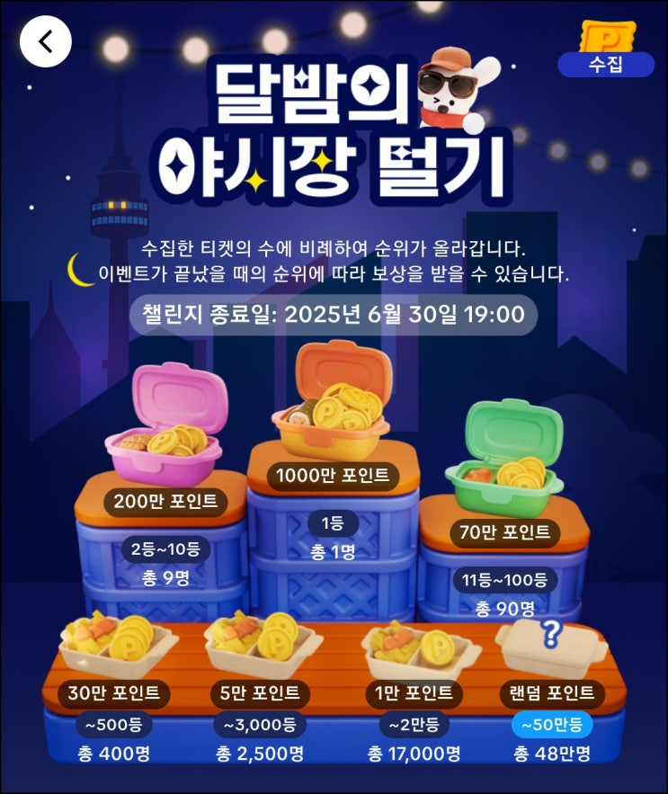 틱톡 야시장 털기(1만원~ 2만명등 50만명)전원~06.30 틱톡 야시장 털기(1만원~ 2만명등 50만명)전원~06.30