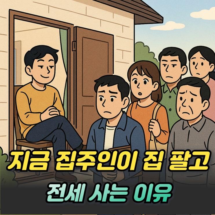  주인전세 집 팔고도 2년 더 거주하는 이유