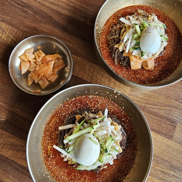  진주 냉면 맛집 남가옥 솔직 후기｜통통 쫄깃 비빔냉면과 육전 맛집