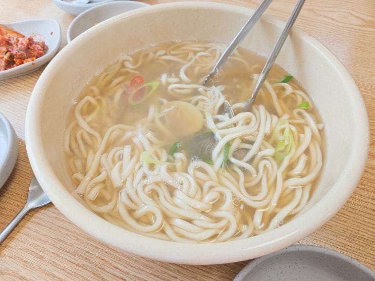 광주 첨단맛집 쌍암골 백합칼국수 서리태콩국수