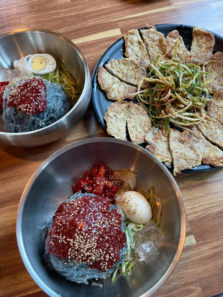 [고성맛집] 아이들과 함께 방문하기 좋은 고성 냉면 맛집 소담정