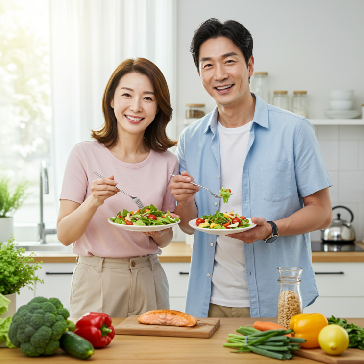  40대 이후 건강 다이어트, 절식으로 근육 유지하는 법