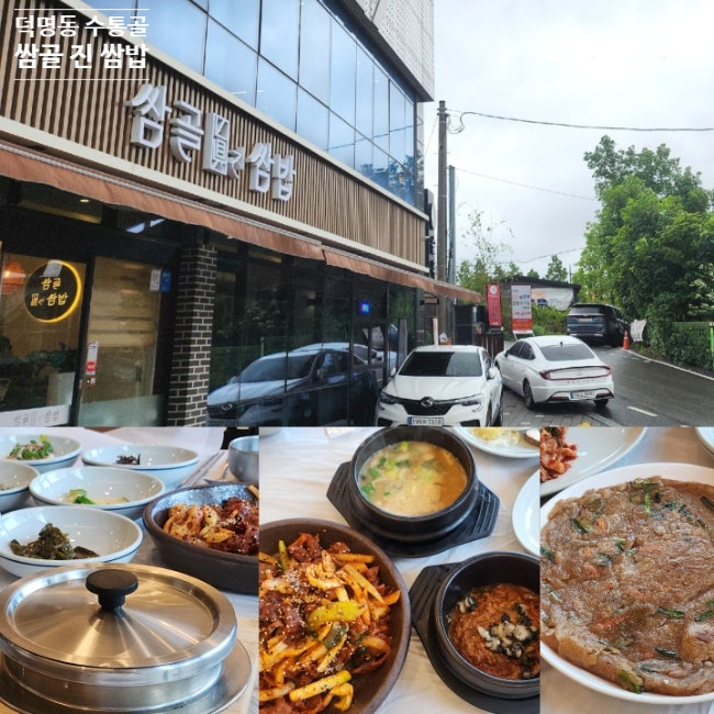 대전 수통골 쌈골 진 쌈밥 제육정식 쌈골쌈밥 맛집