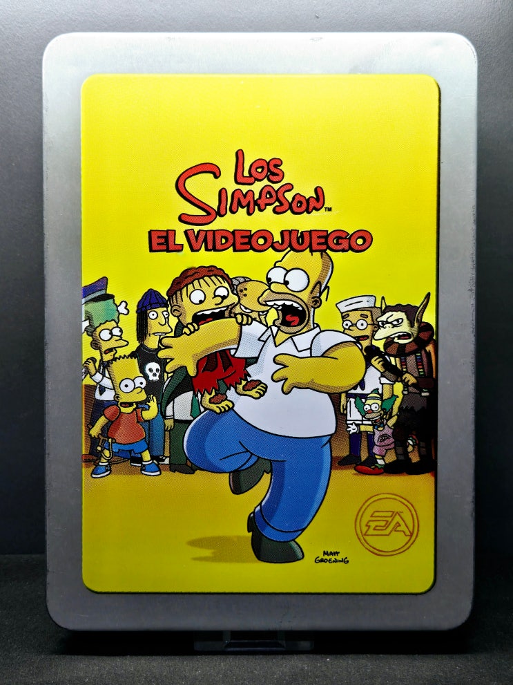 심슨가족 더 게임 틴케이스 (The Simpsons Game Tincase)(esp)