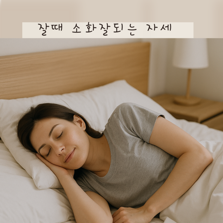 잘때 소화 잘되는 눕는 자세 따로있다? 소화불량 줄이는 수면자세 꿀팁