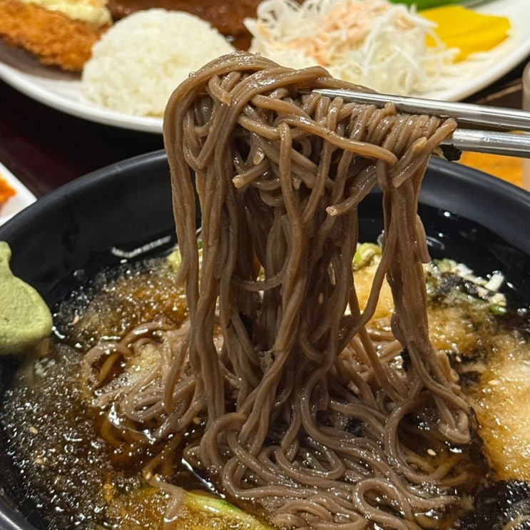  여름철 냉모밀 돈까스 맛집 '한국식왕돈까스1980 본점'