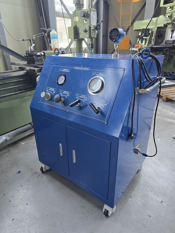  수압시험기(4,000bar), Water Pressure Test Unit