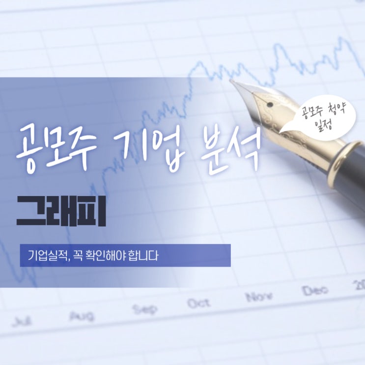 공모주 기업 분석 그래피 투자 매력과 리스크 한눈에 보기
