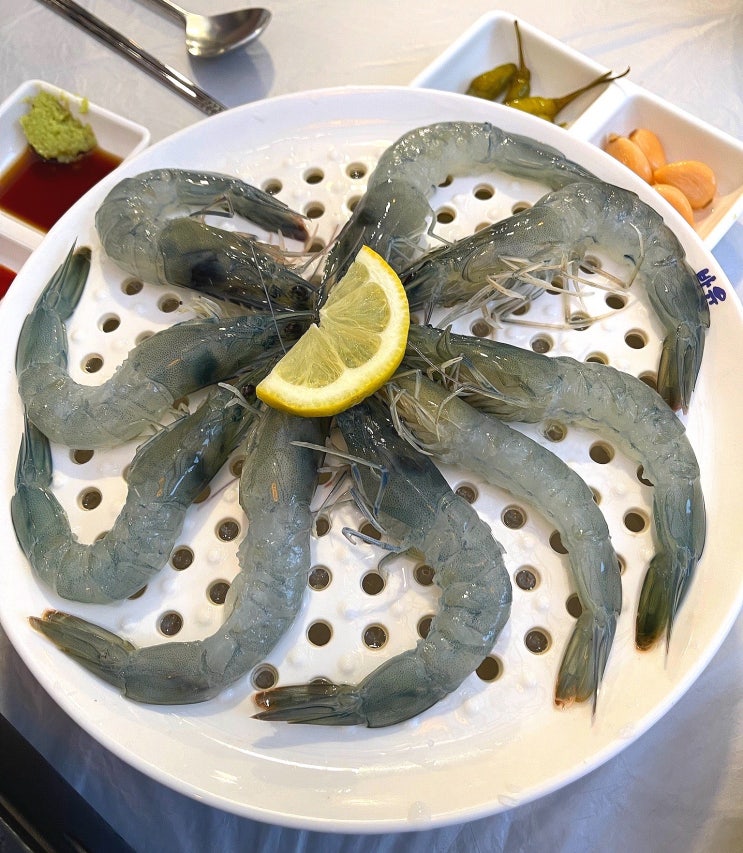  해운대 새우구이 새우대장 새벽 술 한잔하기 좋아