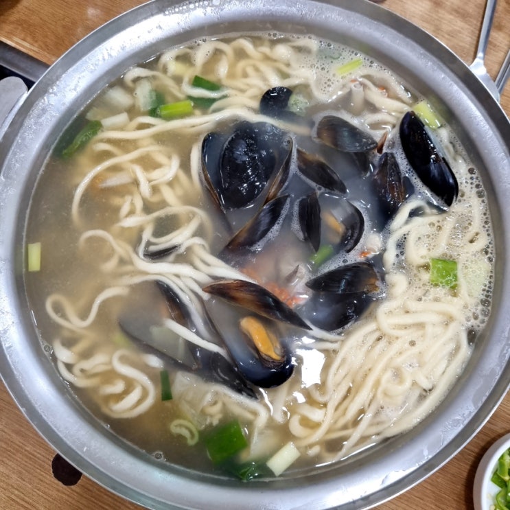  천안 해물칼국수가 맛있는 장소, 원성동 궁전해물칼국수