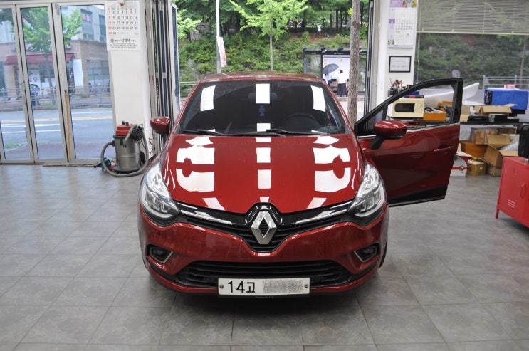  르노삼성 CLIO 클리오 SMART CONNECT 2 스마트컨넥트2 전원고장 블랙아웃 메인보드수리 - 수원테크