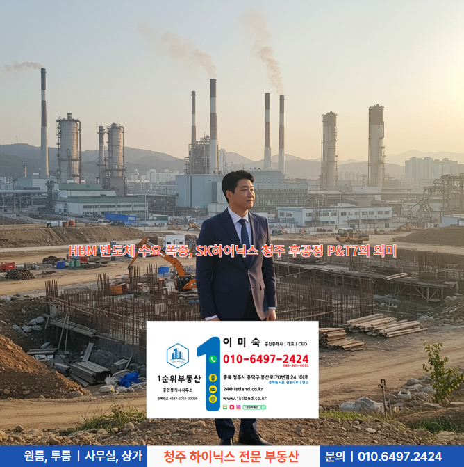  청주 하이닉스 P&T7, HBM M15X 미래 반도체를 이끄는 이유