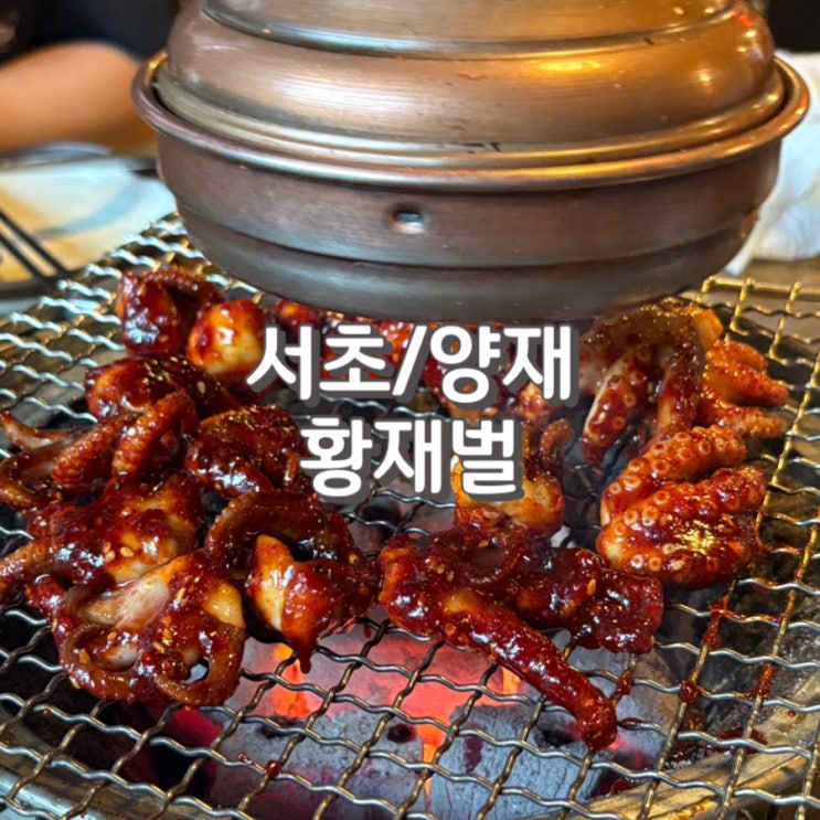  (내돈내산) 양재역1번출구맛집 쭈꾸미 꼼장어 황재벌 n번째 방문 후기 feat.웨이팅 주차 꿀팁 정보