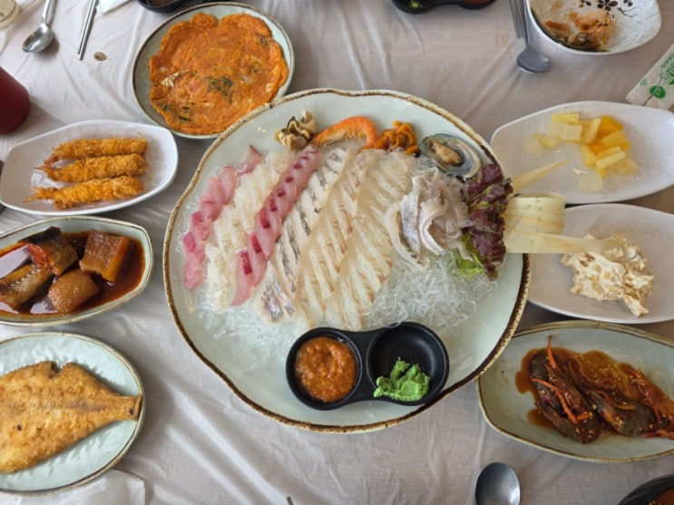  속초 대포항 횟집 대포리 바다가 보이는 애견동반 가능 식당
