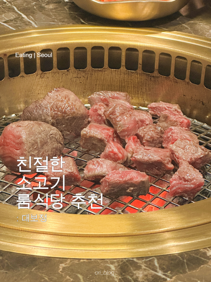 [서울/시청] 대보정 서울시청역점 | 서울 직장인 회식 맛집 | 평일 점심 한우구이 세트 후기