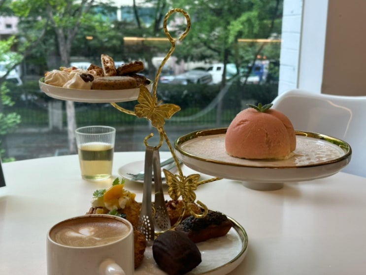  여의도 더현대 맛집 시즈널리티 애프터눈티 세트