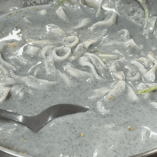  원주 명륜동 :: 빛고을 손칼국수 재방문 후기 핵쫀맛 서리태 콩국수 발견