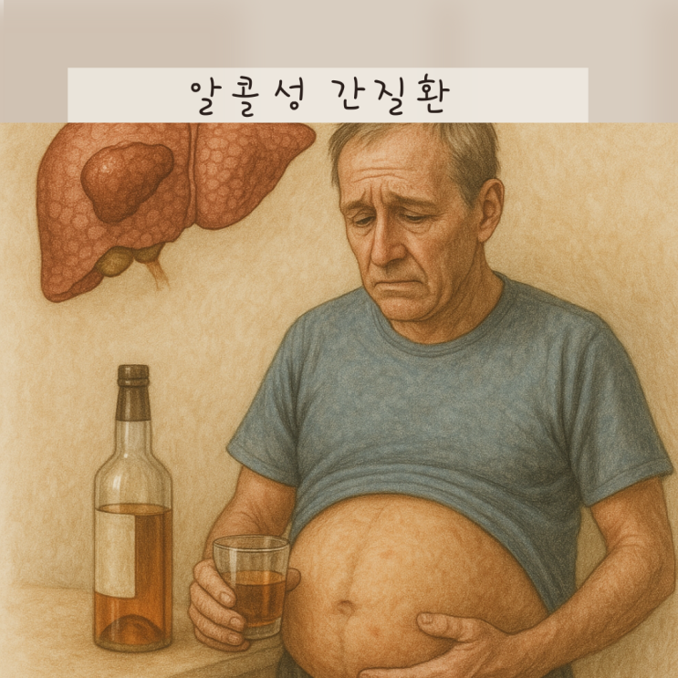 알콜성 간경화 간질환 초기증상, 술이 간을 망가뜨리는 진짜 이유