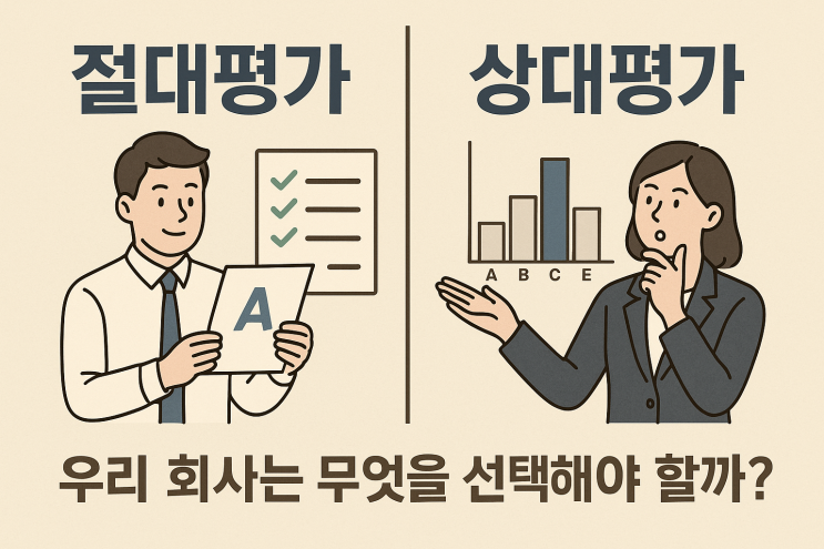  (HR) 절대평가 vs 상대평가, 우리 회사는 무엇을 선택해야 할까?