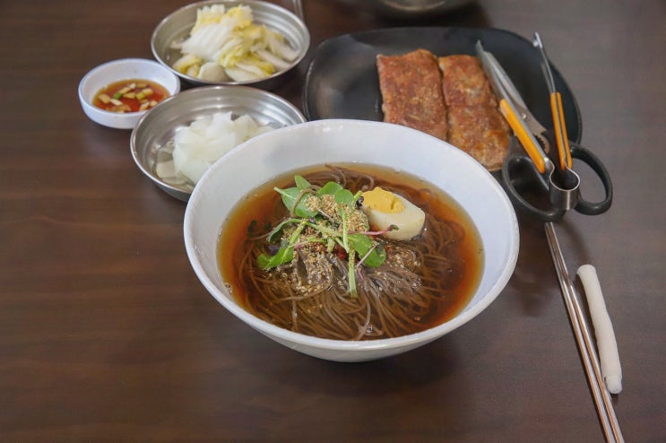  복수막국수, 금산맛있는집에서 맛있는 막국수를 즐기다
