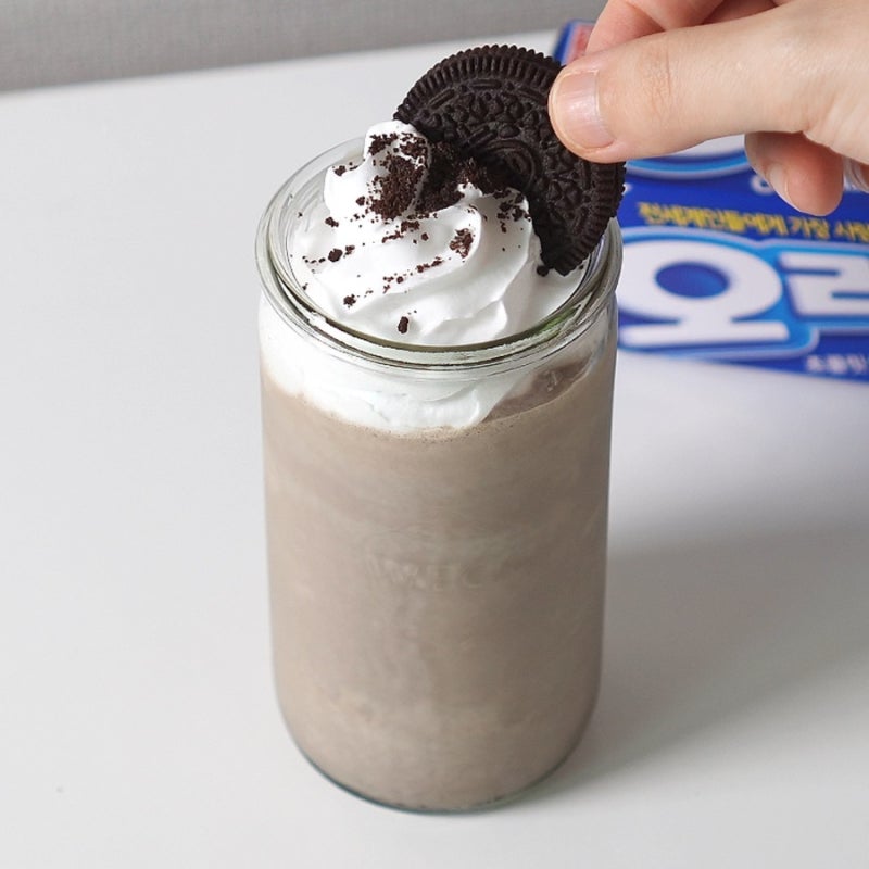 오레오쉐이크 만들기ㅣOreo shake recipeㅣ홈카페 레시피