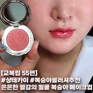 샹테카이 블러셔 추천 복숭아 메이크업 솔직후기