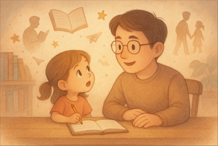  아빠의 진짜 꿈은 뭐였어요?