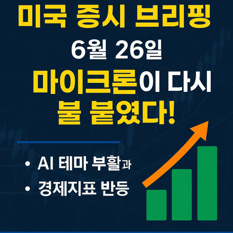 잠들기전 오늘의 미국 주식 시장: 2025년 6월 26일