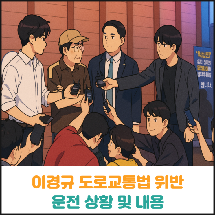 이경규 도로교통법 위반 혐의, 당시 운전 상황 정리 이경규 도로교통법 위반 혐의, 당시 운전 상황 정리