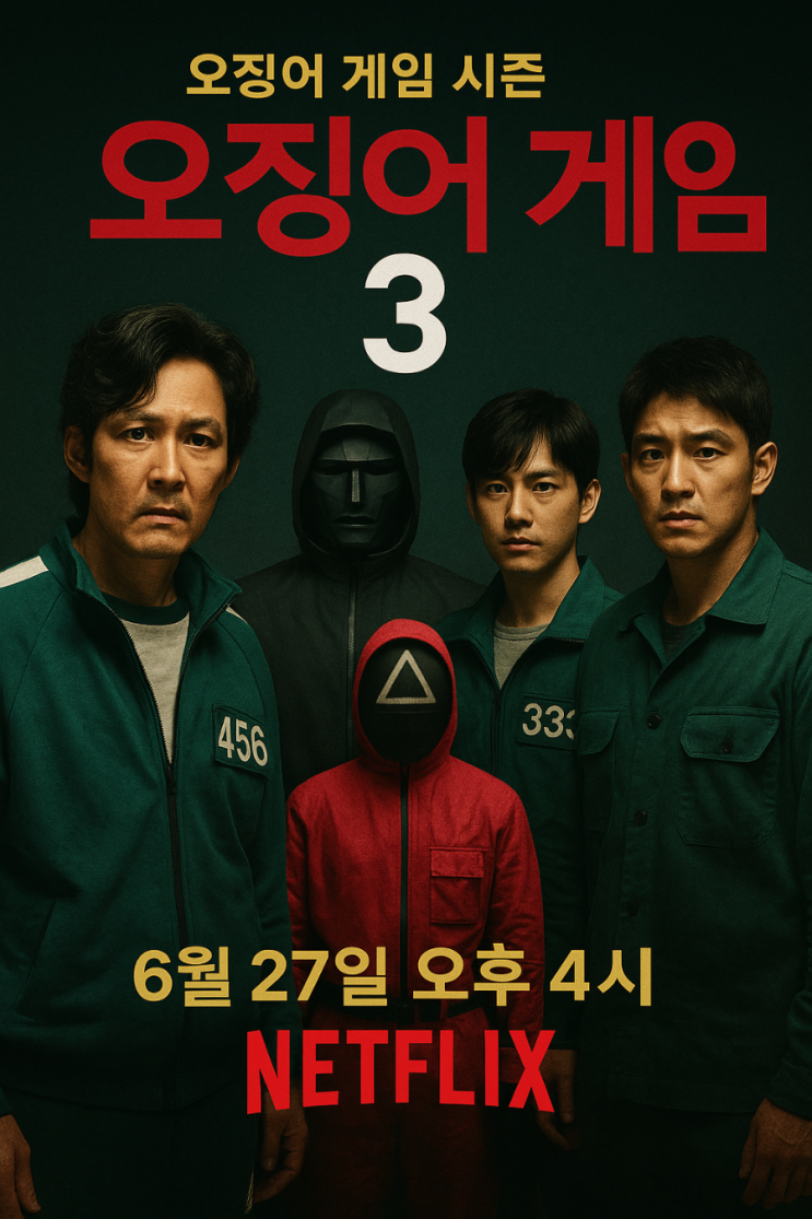 <b>오징어 게임 시즌 3</b>, 다시 돌아온 생존의 <b>무대</b>/ 이정재와... 