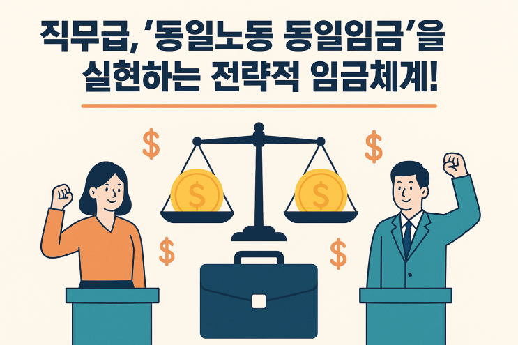  (임금관리) 직무급, '동일노동 동일임금'을 실현하는 전략적 임금체계!
