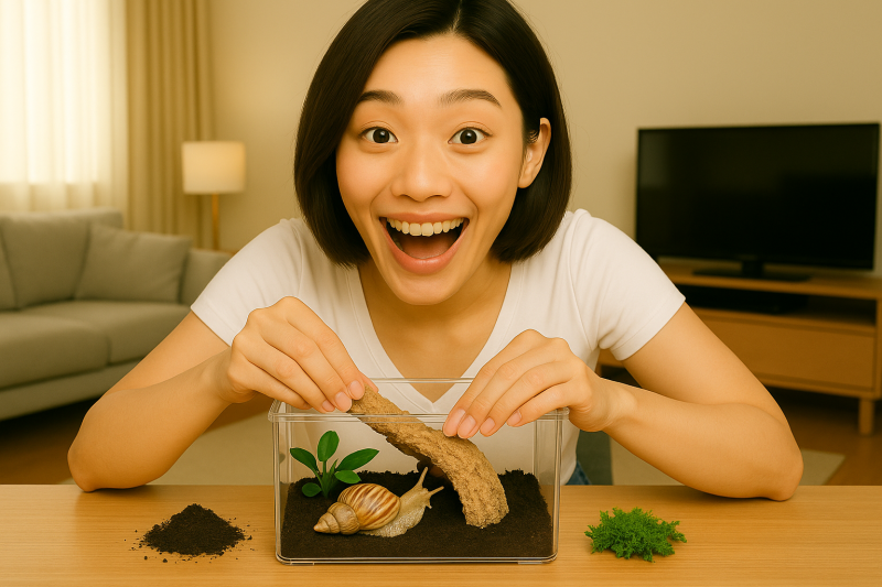 달팽이집 만들기 달팽이흙 다이소 제품 괜찮을까? 흙갈아주기 방법