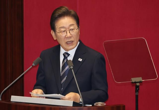  여야, 李 시정연설에…"추경 처리 총력" vs "당선 사례금 불과"