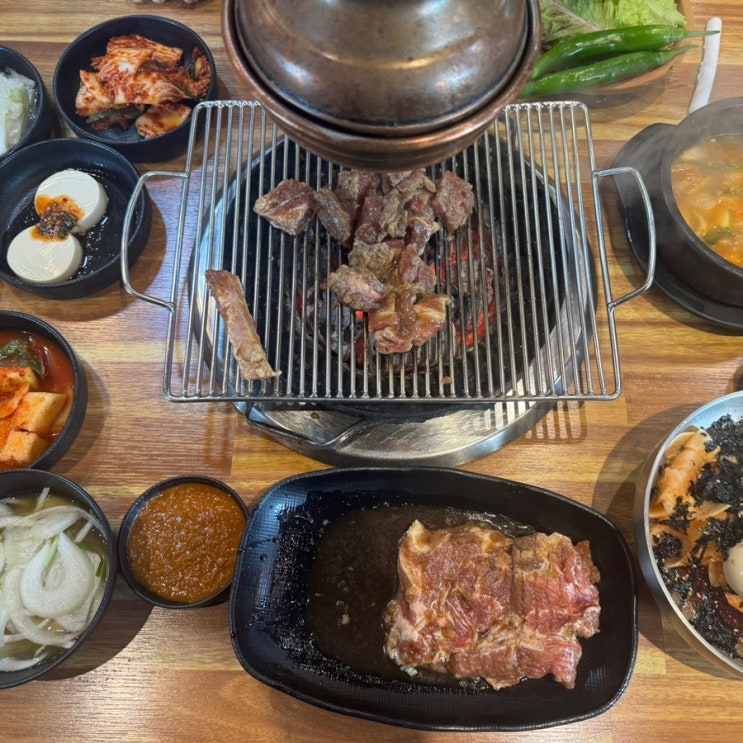  수원 돼지갈비 맛집 인계동 마포본가