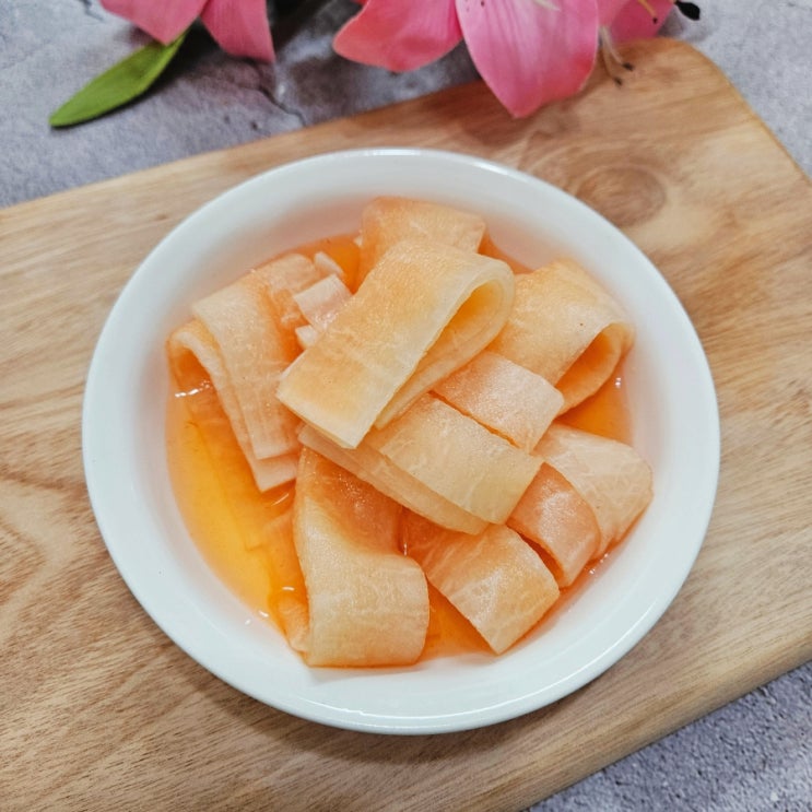 냉면 무김치 무절임 냉면무 만들기 무초절임 레시피